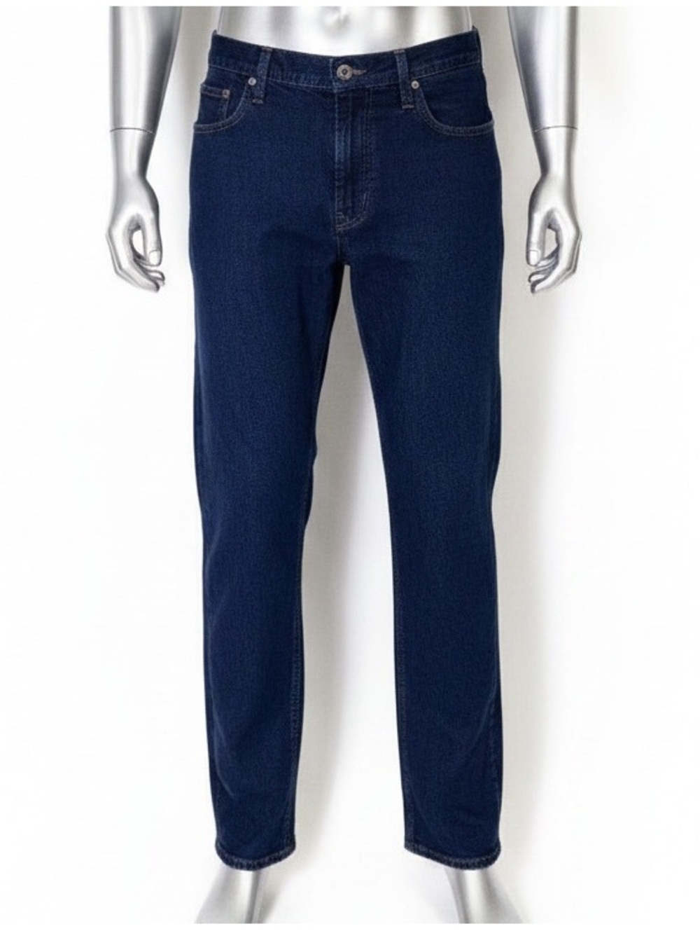 Eddie Bauer Men's Jeans Size 42x30 Dark Blue Denim - Picture 1 of 4
